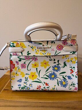 kate spade Floral Satchel Purse